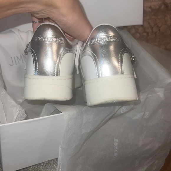 Authentic Jimmy Choo OSAKA lace up sneakers size 36 - Picture 5 of 11